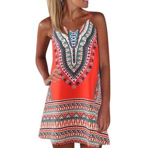 Gorgeous Woman's Summer Sun Dress